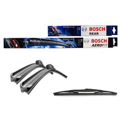 Bosch Scheibenwischer Satz  Aerofit vorn hinten Kia Sephia Shuma VW Caddy
