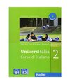 UniversItalia 2. Kurs- und Arbeitsbuch mit integrierter Audio-CD: Corso di itali