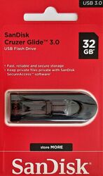 SanDisk Cruzer Glide 3.0 USB Stick Flash Drive 16GB 32GB 64GB 128GB 256GB SliderFachhandel☀️Blitzversand☀️Original☀️mit MwSt