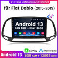 6+128GB Android 13 Für Fiat Doblo 2015-2019 Carplay Autoradio GPS Navi WIFI DAB+