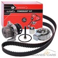 GATES ZAHNRIEMENSATZ + WASSERPUMPE FÜR AUDI A4 B5 B6 1.8-T AWT AVJ BFB BEX 95-04