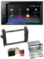 Pioneer Bluetooth MP3 USB 2DIN DAB DVD Autoradio für Mercedes Viano Vito W639 06
