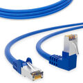 CAT6 Patchkabel Netzwerkkabel 90° Rundkabel Ethernet LAN Internet Kabel DSL Cat