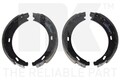 Bremsbackensatz Feststellbremse NK 2733552 für S210 MERCEDES 164 KLASSE 164mm