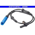 1x ORIGINAL® Ate 24.0710-2078.3 Sensor, Raddrehzahl Vorne passend für BMW 7