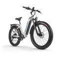 E Mountainbike 26 Zoll 48V Elektrofahrrad Damen eBike 1000W E-MTB Fatbike Moped