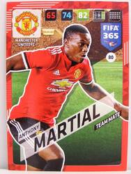 Panini Adrenalyn XL FIFA 365 2018 - #080 Anthony Martial - Manchester United FC