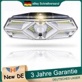 LED Solarleuchte Solarlampe mit Bewegungssensor Außen Solar Strahler Fluter