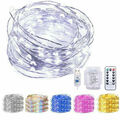 5-20m Weihnachten LED Kupferdraht Lichterkette USB Micro String Lichter Party 