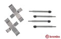 BREMBO Zubehörsatz, Scheibenbremsbelag A 02 207 für ALFA ROMEO MERCEDES-BENZ