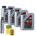 Motoröl 5W30 LIQUI MOLY Top Tec 4300 4L +MANN Ölfilter +Cera Tec