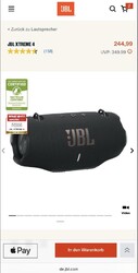 NEU   UNGEÖFFNET   JBL Xtreme 4   Neu   24h Akku   6 STD Playtime Boost