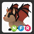Adopt Me Pet (Roblox) Bat dragon Neon Fly Ride