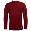 Nike Pro Combat Dri-Fit Long Sleeve Turtle Red Mens Compression Top 269606 648