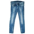 HERRLICHER Gila Slim Damen Jeans Hose stretch Skinny slim low 38 M W30 L30 blau