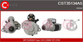 CASCO Starter 2.20 KW passend für Nissan Almera Tino 2.2 dCi CST35134AS