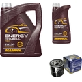 SCT Ölfilter 6L MANNOL Energy Combi LL 5W-30 für Nissan Micra IV 1.2 Juke 1.6