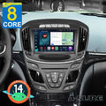 4+64G Android 14 Autoradio GPS FM RDS CarPlay DSP 4G Für Opel Insignia 2013-2017