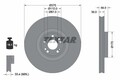 Textar 92346705 Bremsscheibe vorne für MERCEDES-BENZ