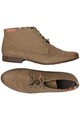 Tamaris Stiefelette Damen Ankle Boots Booties Gr. EU 41 Leder Beige #h37w4k2