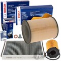 BOSCH FILTER INSPEKTIONSPAKET passend für FORD C-MAX 2 FOCUS 3 KUGA 2 TOURNEO