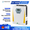 Solar Hybrid Wechselrichter Reiner Sinus 3000W 6000W Inverter MPPT 100A 500VDC