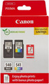 Canon Tinte & Papier Multipack - PG-540/CL-541 Original Drucker Tintenpatronen 2