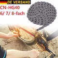 Shimano Kette 6/7/8/9/10/11/12 Fach HG40/53/54/95/701 MTB Fahrrad 116 Glieder