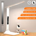 Schreibtischlampe Tischlampe Nachttischlampe LED Touch Dimmbar USB Bürolampe DHL