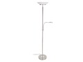 Livarno Home LED Glasschale Deckenfluter / Stehleuchte / Stehlampe mit Leselampe