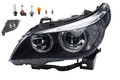 Scheinwerfer passend für BMW 5er E60 E61 01/05-03/07 Xenon D2S H7 L Nebel Leuc.