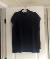 Pullunder Weste  Cardigan PART TWO Gr M 40 dunkelblau kastig oversize