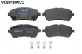 SKF Bremsbelagsatz, Scheibenbremse VKBP 80031 für DAIHATSU FORD MAZDA