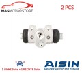 RADBREMSZYLINDER TROMMELBREMSE PAAR HINTEN AISIN AS-028L 2PCS I NEU OE QUALITÄT
