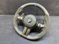 BMW F20 F30 F15 F16 F25 Lenkrad Schaltwippen m Performance Leder Vibration