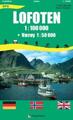 Lofoten 1 : 100 000 | Frank Brandl (u. a.) | (Land-)Karte | 1 S. | Deutsch