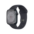 Apple Watch Series 8 GPS 45mm Aluminiumgehäuse Mitternacht Sportarmband