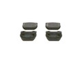 Bremsbelagsatz Scheibenbremse BOSCH 0 986 424 606 Low-Metallic für LANDROVER Up