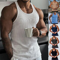 Ärmelloses Workout-Tanktop Für Herren Bodybuilding-T-Shirt Sport :