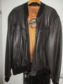 Rosner Lamm-Nappa Lederjacke-Anilin gegerbt / Blouson, Schwarz, Gr. 56 (Herren)