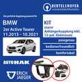 Für BMW 2er Active Tourer Typ F45 11.2013-10.2021 AHK starr +13pol spez. E-Satz