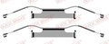 Quick Brake Zubehörsatz, Scheibenbremsbelag 109-1680 für ALFA ROMEO CITROËN