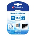 Verbatim (98709) Nano USB Drive 3.0 Store n Stay 16GB USB Speicher Stick