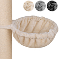 Liegemulde Ø 45cm für Kratzbaum XXL Liegeplatz Schlafmulde Schlafplatz Katzen