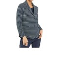 STEFFEN SCHRAUT Designer-Blazer Marine Jersey mit Revers & Pattentaschen 46