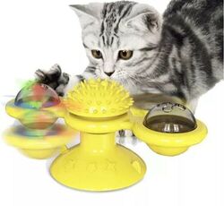 Interaktives Katzenspielzeug Windmill Cat Toy Windmühlen-Katzenspielzeug