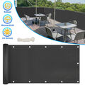 Balkonsichtschutz PVC Balkon Windschutz Stabil 6m Balkonbespannung Sonnenschutz