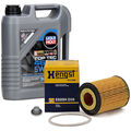 5L LIQUI MOLY Motoröl 5W30 dexos2 + HENGST Ölfilter für OPEL ASTRA CORSA 1.0-1.4