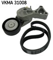 Keilrippenriemensatz SKF VKMA 31008 für GOLF SEAT SKODA AUDI VW A3 4 1J1 BORA 1