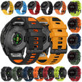 Quick Fit Silikon Armband für Garmin Fenix 8 E 7 7X 6 6X Epix Pro 5 5X Plus 3 HR